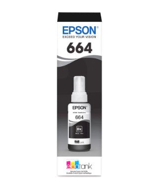 Botella de Tinta Original Epson T664120-AL Negro